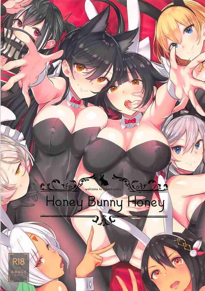 Groping Honey Bunny Honey- Azur lane hentai School Uniform