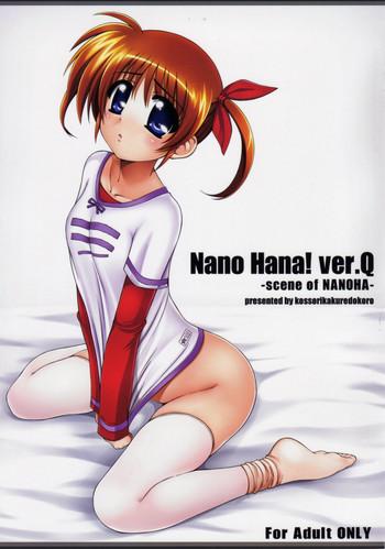 HD Nano Hana! ver.Q- Mahou shoujo lyrical nanoha hentai Shaved