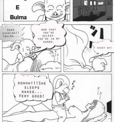 Lez Bulma and Oolong- Dragon ball hentai Dick Sucking Porn
